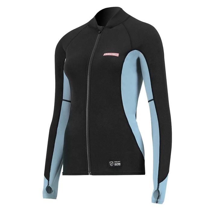 lycra-zippe-femme-prolimit-quick-dry-top-ice-blue