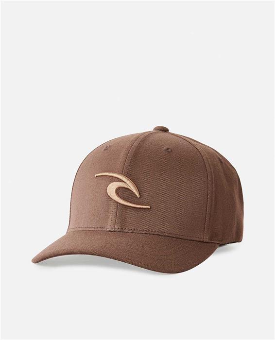 casquette-ripcurl-tepan-flexfit-cap-chocolate-brown