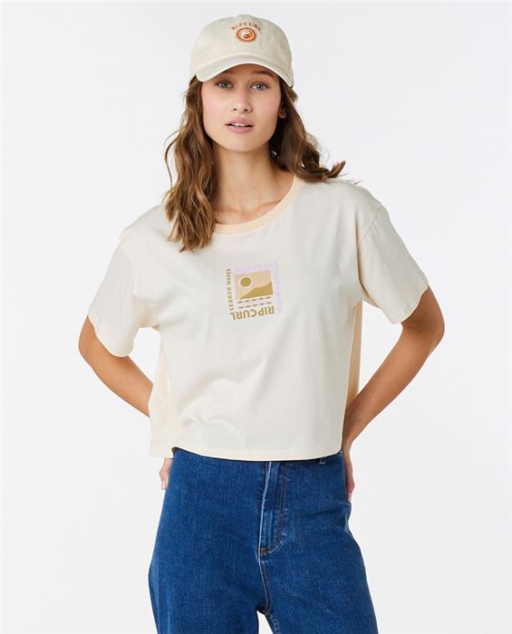 teeshirt-femme-ripcurl-color-block-crop-tee-off-white-s