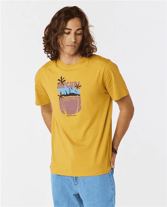 teeshirt-ripcurl-horizon-front-print-sstee-mustard-gold