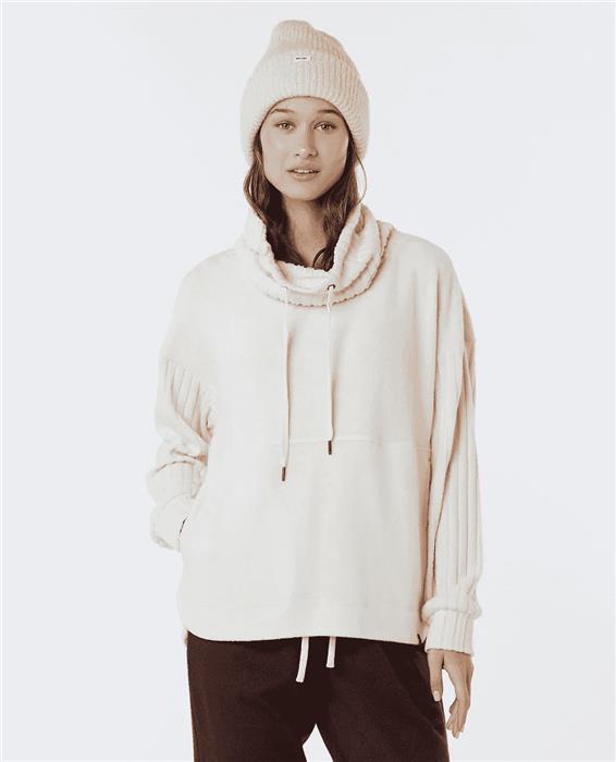 sweat-femme-ripcurl-cosy-roll-neck-ii-ecru-marle