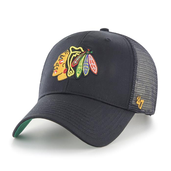 casquette-47-brand-nhl-chicago-hawks-branson-mvp-noir