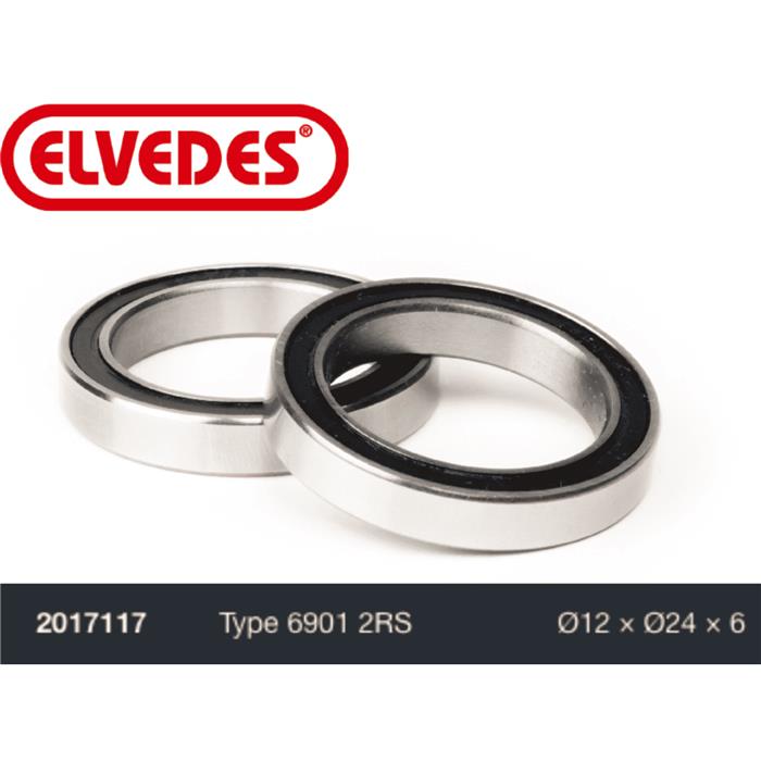 elvedes-roulement-type-6901-2rs-diametre-12-x-diametre-24-x-6