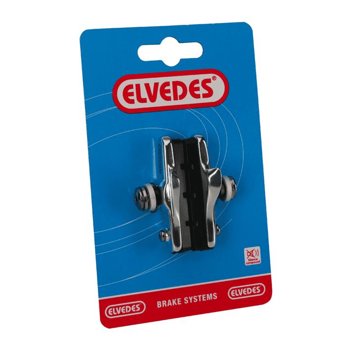 elvedes-paire-de-patins-plus-portes-patins-alu-route-55mm-pour-shimano