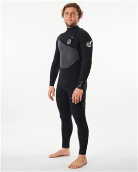 Combinaison intégral RIPCURL Flashbomb 5/3 Chest Zip Black L