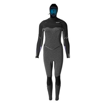 Combinaison intégrale femme PROLIMIT Oxygen Hooded 6/4 Thermal Rebound FTM Black/Lavender