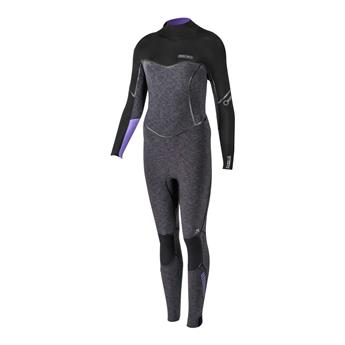 Combinaison intégrale femme PROLIMIT Oxygen Backzip 6/4 Thermal Rebound FTM Black/Lavender