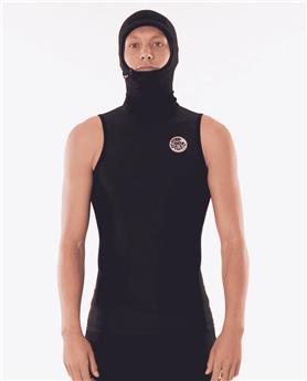 Top néoprène cagoule RIPCURL Flashbomb 0.5Mm Hood Vest Black S