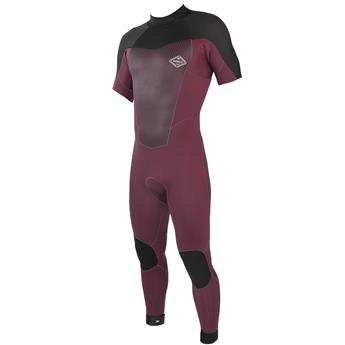 Combinaison steamer SOORUZ Fighter 3/2 SS Backzip Wine