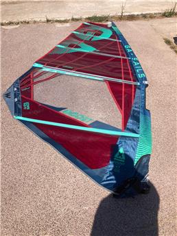 Voile windsurf GA Sails Boost 4.7m² C6 Red 2024 Occasion C