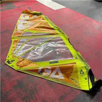 Voile windsurf GA SAILS Manic 2021 4.2 Jaune/Orange Occasion C