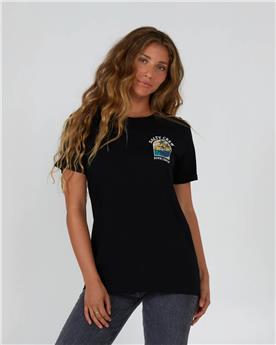 Tee shirt femme SALTY CREW Sail Away Boyfriend Tee Black