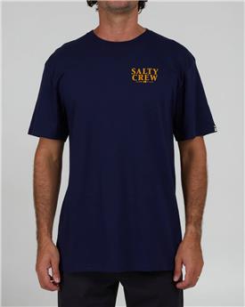 Tee shirt SALTY CREW Yellowfin Classic S/S Tee Navy