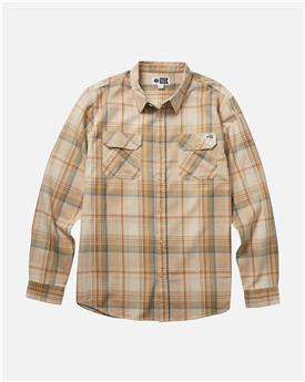 Chemise SALTY CREW Daybreak Flannel Sandstone