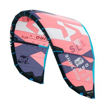 Aile de Kitesurf DUOTONE Neo SLS 2023 Corail Rouge/Bleu 8m