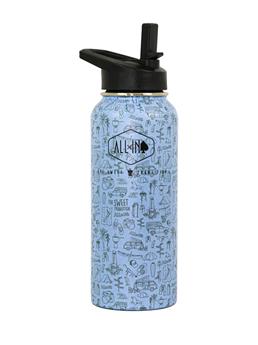 Gourde Isotherme ALL IN inox 950ml Camping