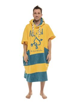 V Poncho ALL IN Beach Crew Modern Sunny