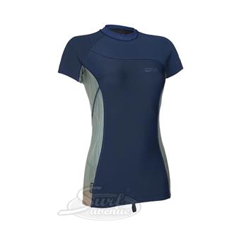 Top neo ION femme manches courtes 2/1 L blue