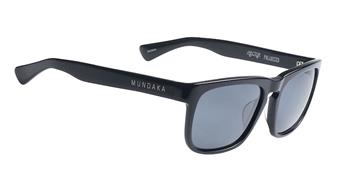 Lunettes de soleil MUNDAKA Hectop Shiny Black