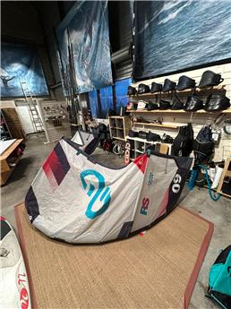 Aile kitesurf ELEVEIGHT RS V7 Blanc 9m Occasion B