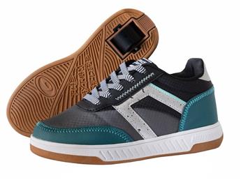 Chaussures à roulettes BREEZY ROLLERS Kicks Turquoise/Grey/Black