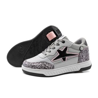 Chaussures à roulettes BREEZY ROLLERS Sparkle Silver/Grey