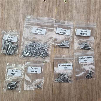 Pièce détachée efoil TAKUMA Motor screws and washers