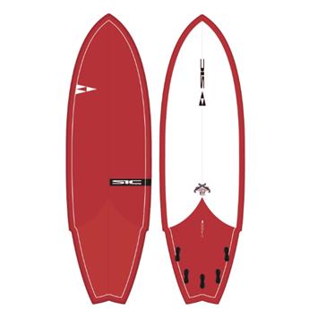 Surf shortboard SIC pistol whip 6.0 x 21.5 (sl) star-lite pvc sandwich